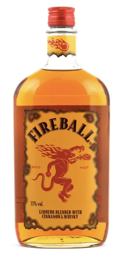Fireball cinnamon whisky