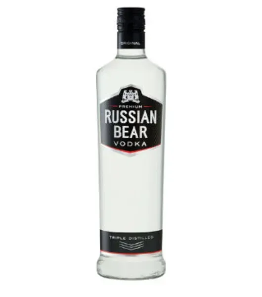 Russian bear vodka
