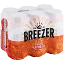 Bacardi breezer peach 6pack