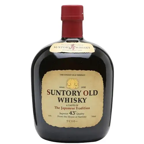 Sunctory old whisky