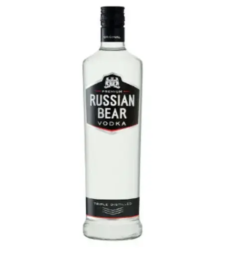 Russian bear vodka