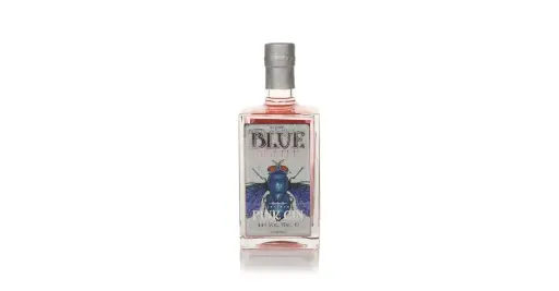Blue bottle pink gin
