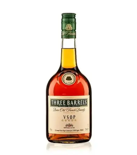 Three barrels vsop