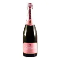 Lanson brut rose label