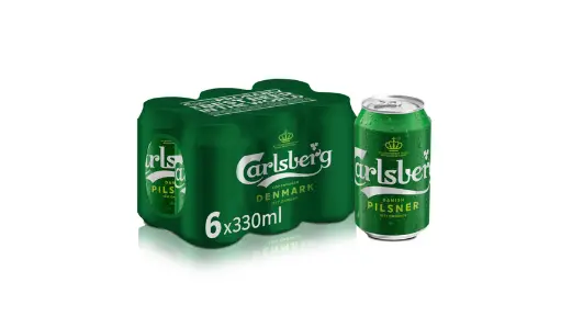 Calsberg can 6pack