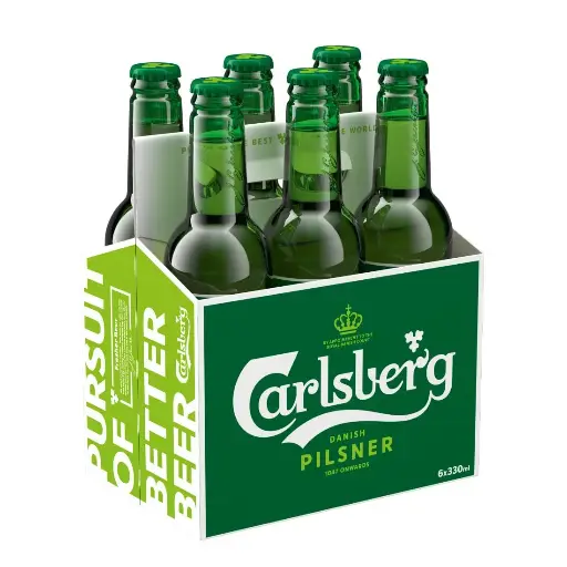 Calsberg bottle 6pack