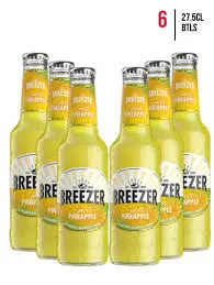 Bacardi breezer pineapple 6pack