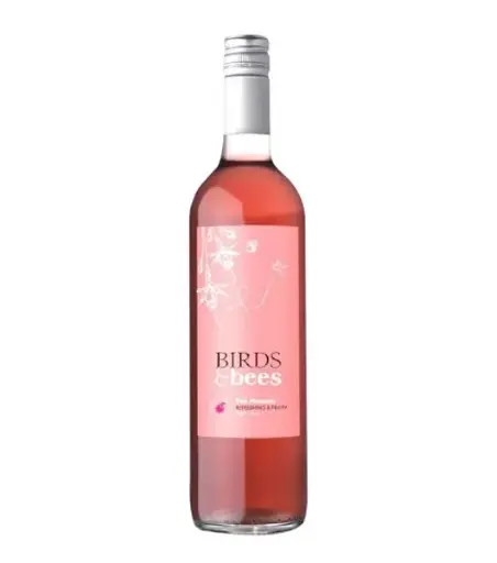 Bird and bees pink moscato