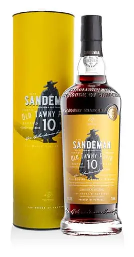 sandeman 10yeras gift pack