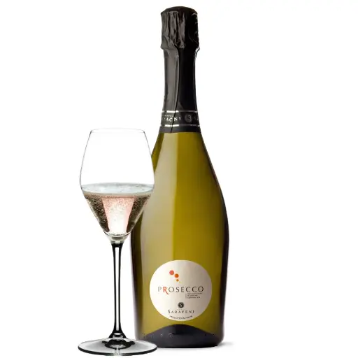 Prosecca sparkling wine